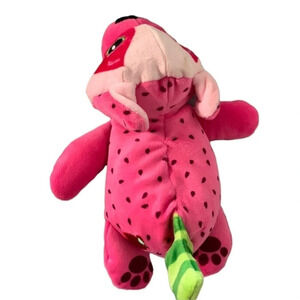 Cutetitos Fruititos Lemurito Berriti Pink Plush Stuffed Toy Pink green Scented